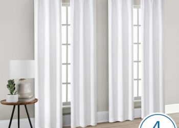 FOUR Blackout Curtain Panels simply $14 at Walmart (Solely $3.50 every), plus extra!