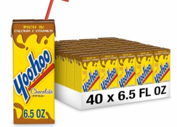 Yoo-Hoo Chocolate Drink Bins, 40-Pack for simply $11 shipped!