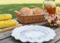 *HOT* My Texas Home Ruffled-Edged Plates 4-Depend solely $5.49, plus extra!