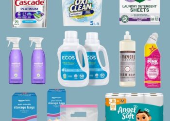 This Week’s Finest Family Necessities Offers at Amazon: Laundry Detergent, Bathroom Paper, Dish Cleaning soap, and extra!