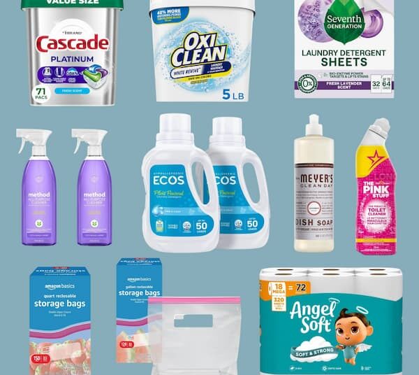 This Week’s Finest Family Necessities Offers at Amazon: Laundry Detergent, Bathroom Paper, Dish Cleaning soap, and extra!
