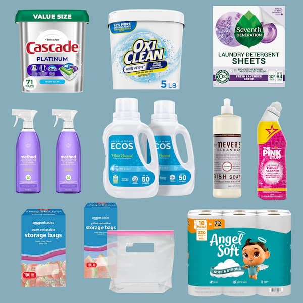 This Week’s Finest Family Necessities Offers at Amazon: Laundry Detergent, Bathroom Paper, Dish Cleaning soap, and extra!