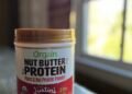 *HOT* Orgain X Justin’s Natural Vegan Nut Butter Protein Powder, 1.17 lbs solely $12 shipped!