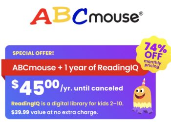 FREE ReadingIQ One-Yr Subscription with the acquisition of ABCmouse!