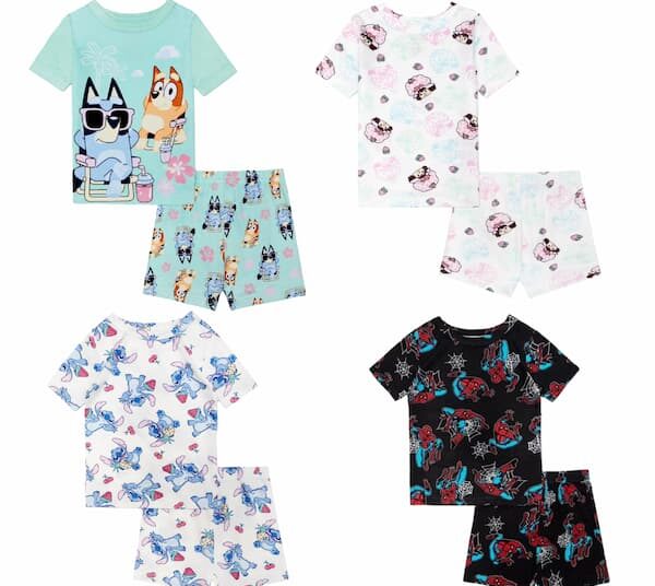 Toddler Character Pajama Units as little as $5.50 at Walmart, plus extra!