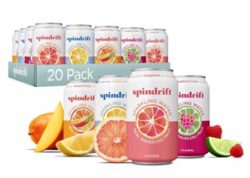Spindrift Glowing Water Selection Pack 20-Rely solely $8.24 shipped!