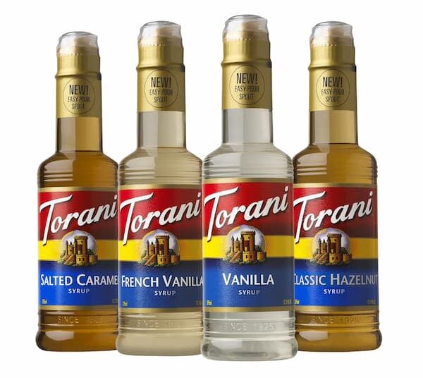 Torani Flavored Drink Syrup Café Selection Pack (Set of 4) solely $9.87 shipped!