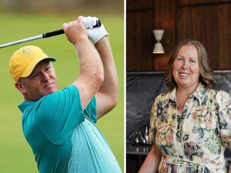 Golfer Marcus Fraser and spouse Carlie promote bayside dwelling