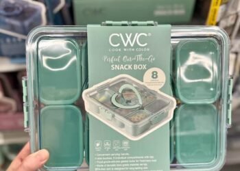 Prepare dinner With Colour 8-Compartment Snackle Field solely $5!