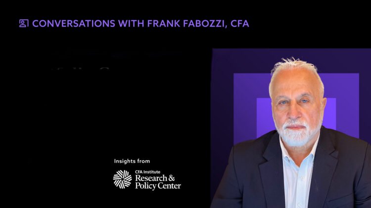 Conversations with Frank Fabozzi, That includes Lev Dynkin & Arik Ben Dor