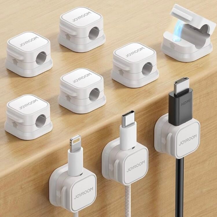 Joyroom Magnetic Cable Clips for Wire Group 9-Pack solely $5.49!