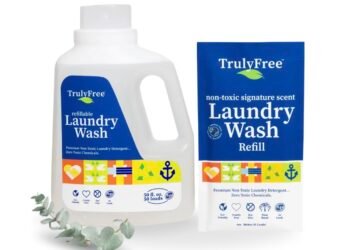 *HOT* Non-Poisonous Laundry Detergent (50 hundreds) + Refillable Jug solely $5 shipped!