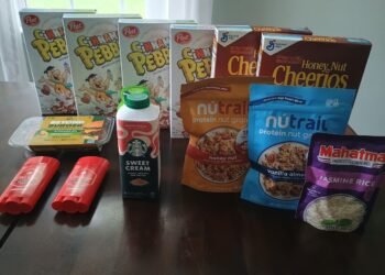 Brigette’s $76.50 Grocery Purchasing Journey and Weekly Menu Plan for 4!