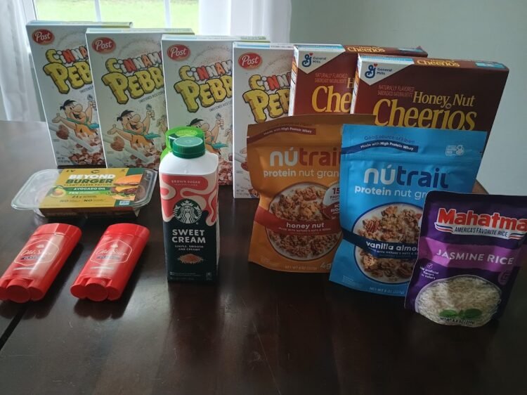 Brigette’s $76.50 Grocery Purchasing Journey and Weekly Menu Plan for 4!