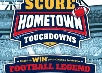 Enter the “Hometown Touchdowns” Sweepstakes (10,000+ Winners!)