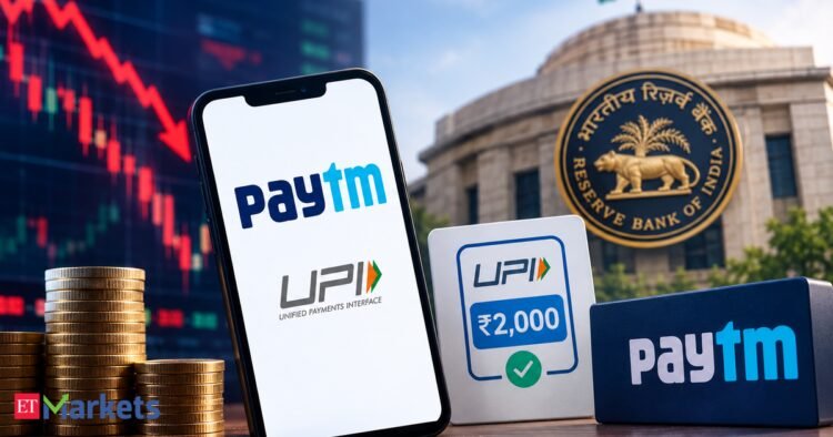 Paytm shares drop 3% after govt shields UPI funds solely as much as Rs 2,000 from expenses. Do you have to purchase the dip?
