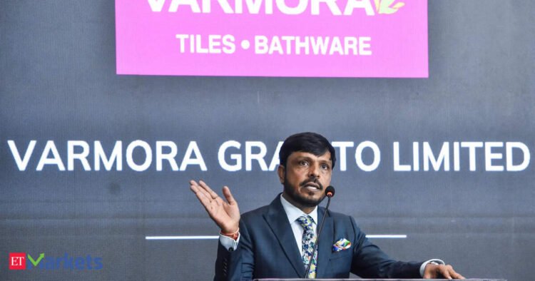 Varmora Granito raises Rs 212 crore from anchor traders forward of Rs 708 crore IPO