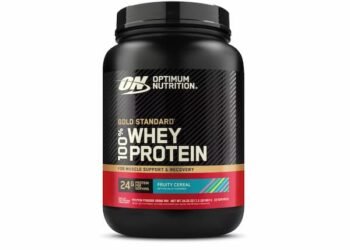 Optimum Diet Gold Normal 100% Whey Protein Powder, 1.55lbs solely $16.99 at Goal (Reg. $34)!