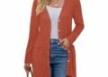 Lengthy-Sleeve Fall Cardigan with Pockets solely $16.99 (Reg. $28)!