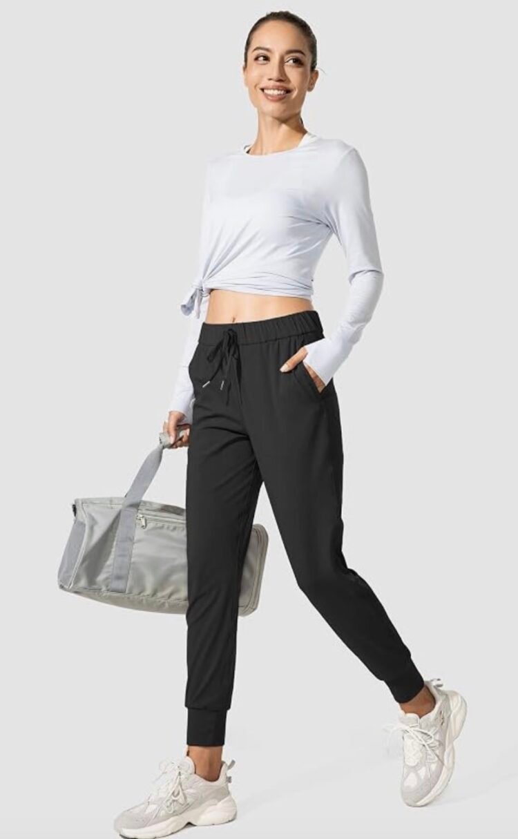 Girls’s Athletic Joggers with Pockets solely $17.94!