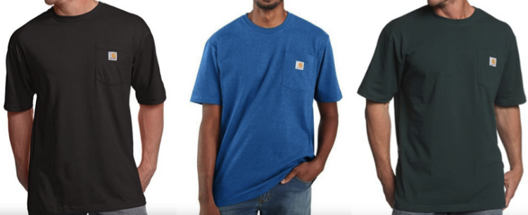 Carhartt Males’s Quick Sleeve T-Shirts as little as $13.99, plus extra!
