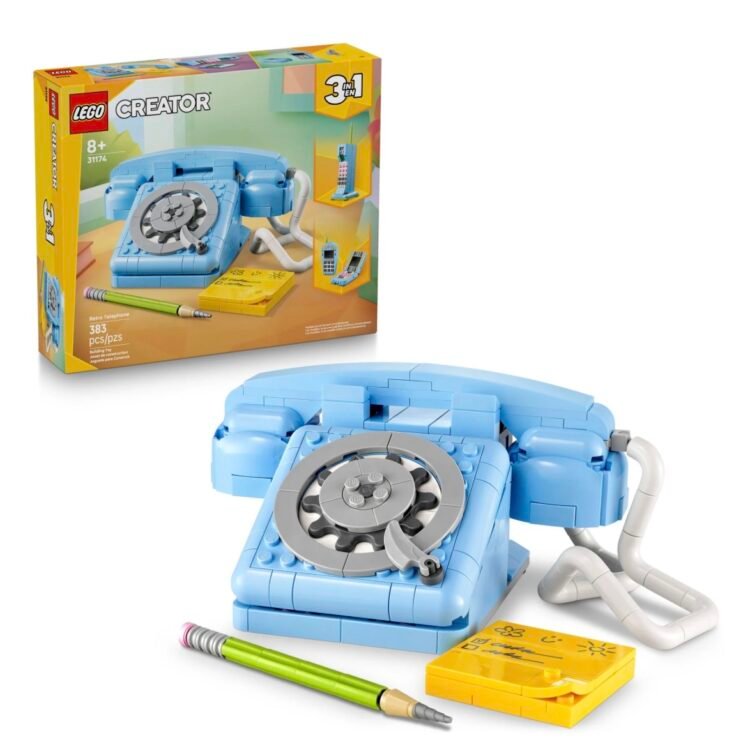 LEGO Creator 3 in 1 Retro Phone Set solely $16.79 {Lowest Value!}, plus extra!