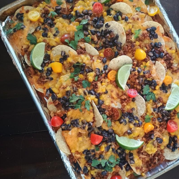 Baked Nachos ($10 Household Dinner Concept)