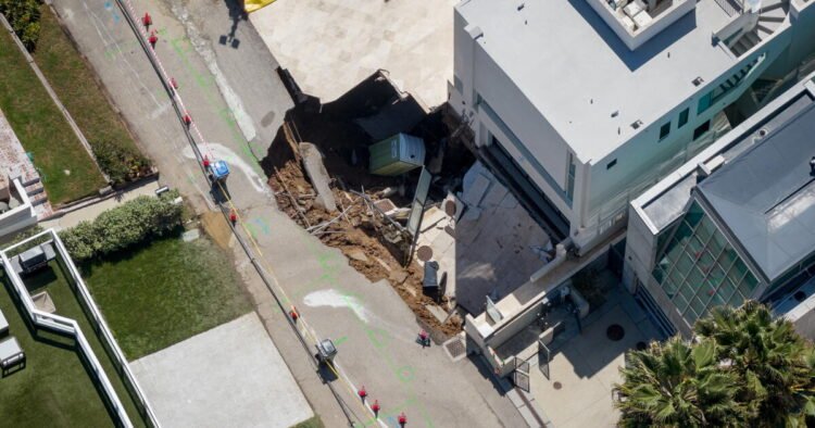 Nicolas Cage battles sinkhole that threatened his Malibu house
