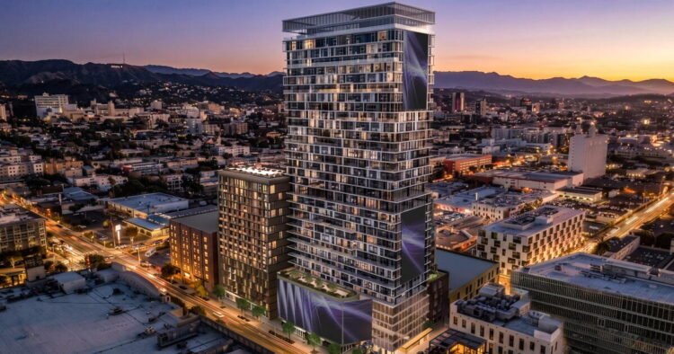 Former concrete plant website might turn into West Hollywood’s tallest tower