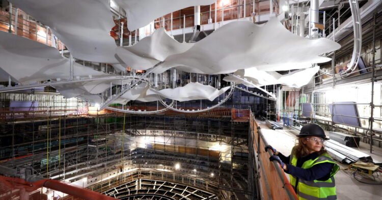 New Gehry live performance corridor takes form in downtown Los Angeles